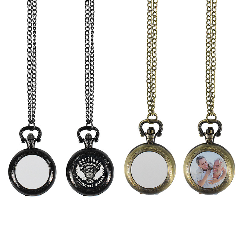 Vintage Fashion Streetwear - Custom Vintage Metal Pocket Watch Pendant