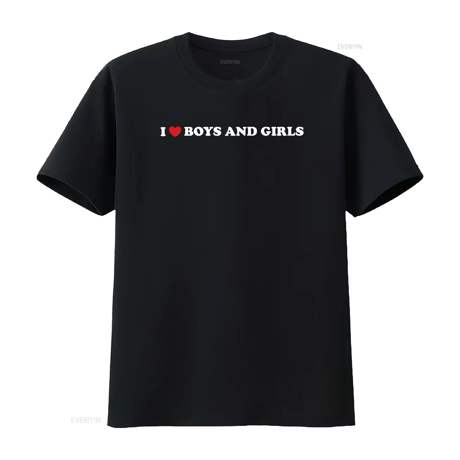 Vintage Queer Fashion - I Love Boys and Girls Crop