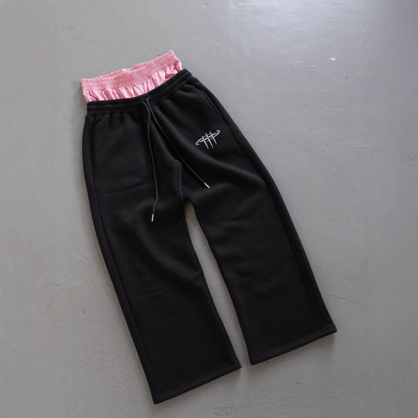 Retro Track Pant - Hip-hop Vintage Aesthetics 2000s American retro