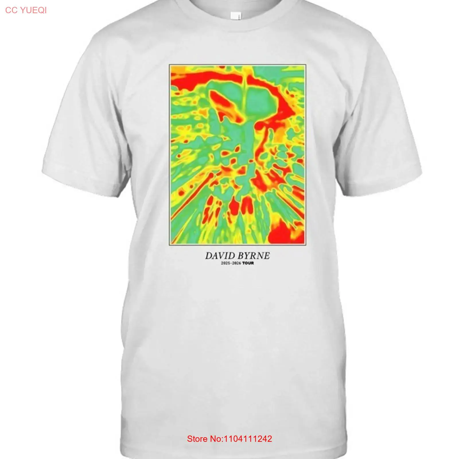 Vintage Fashion In 2025 - David Byrne 2025 2026 Tour T