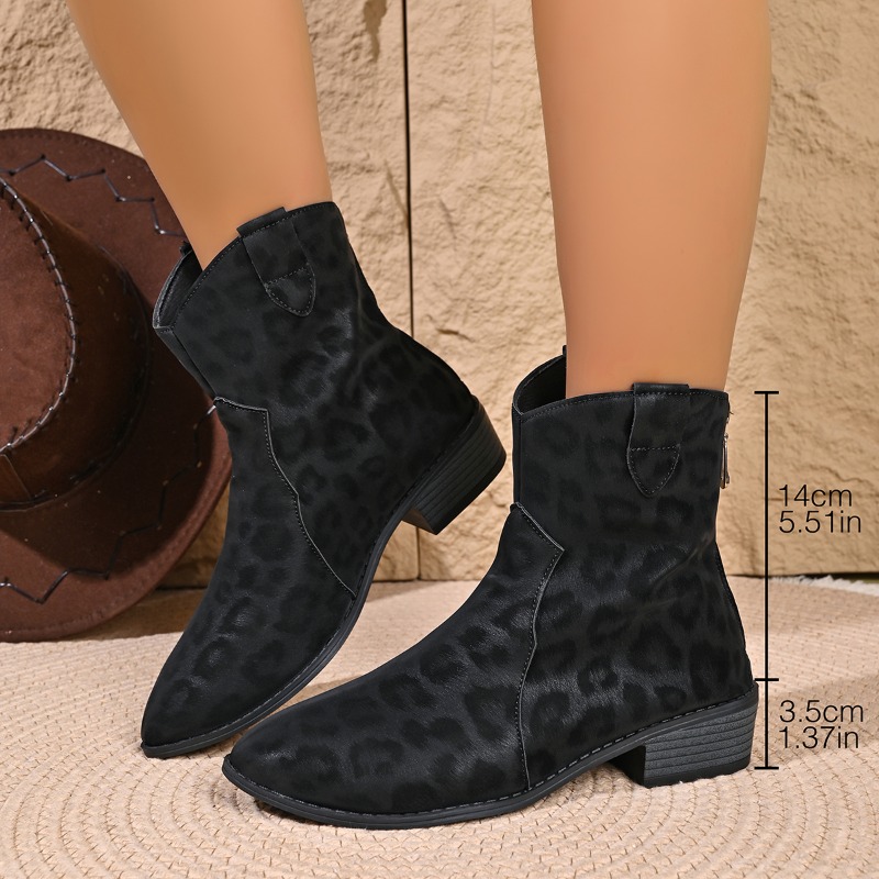 Winter vintage fashion leopard - огляд і ціна Vintage Style Women Fashion