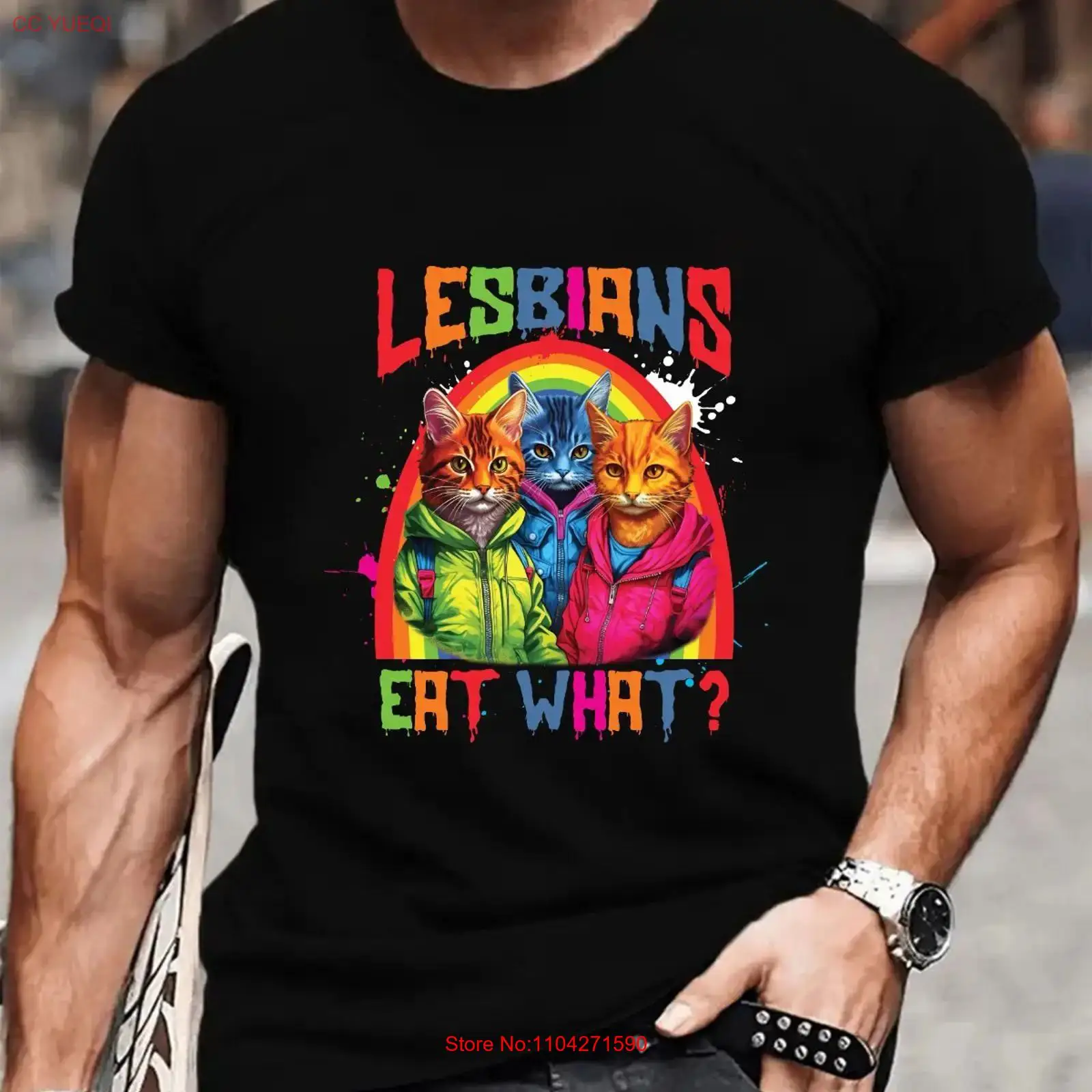 Bold Rainbow Lesbian TSHIRT Fu - огляд і ціна Vintage Queer Fashion
