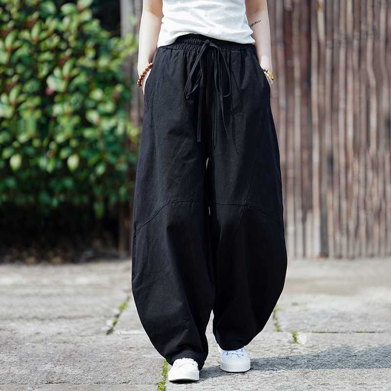 Men's Cotton Linen Harem Pants - огляд і ціна Retro Track Pant