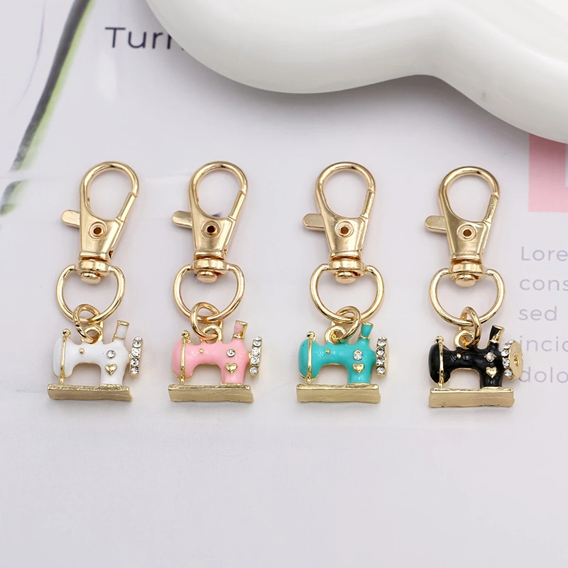 4pcs Mini Sewing Machine Keych - огляд і ціна Vintage Fashion Meaning