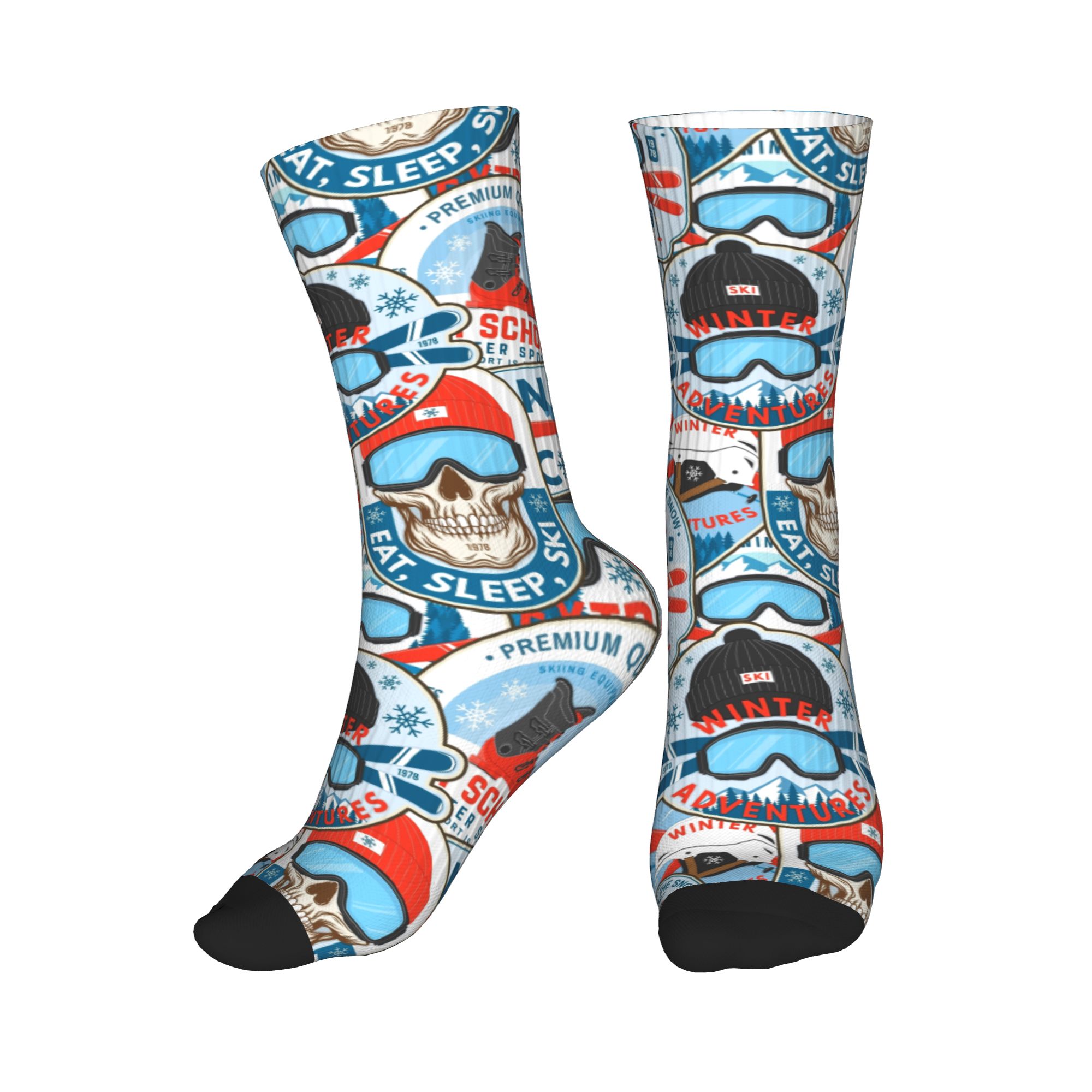 Vintage Red Blue Ski Club Seam - огляд і ціна Vintage Fashion Club