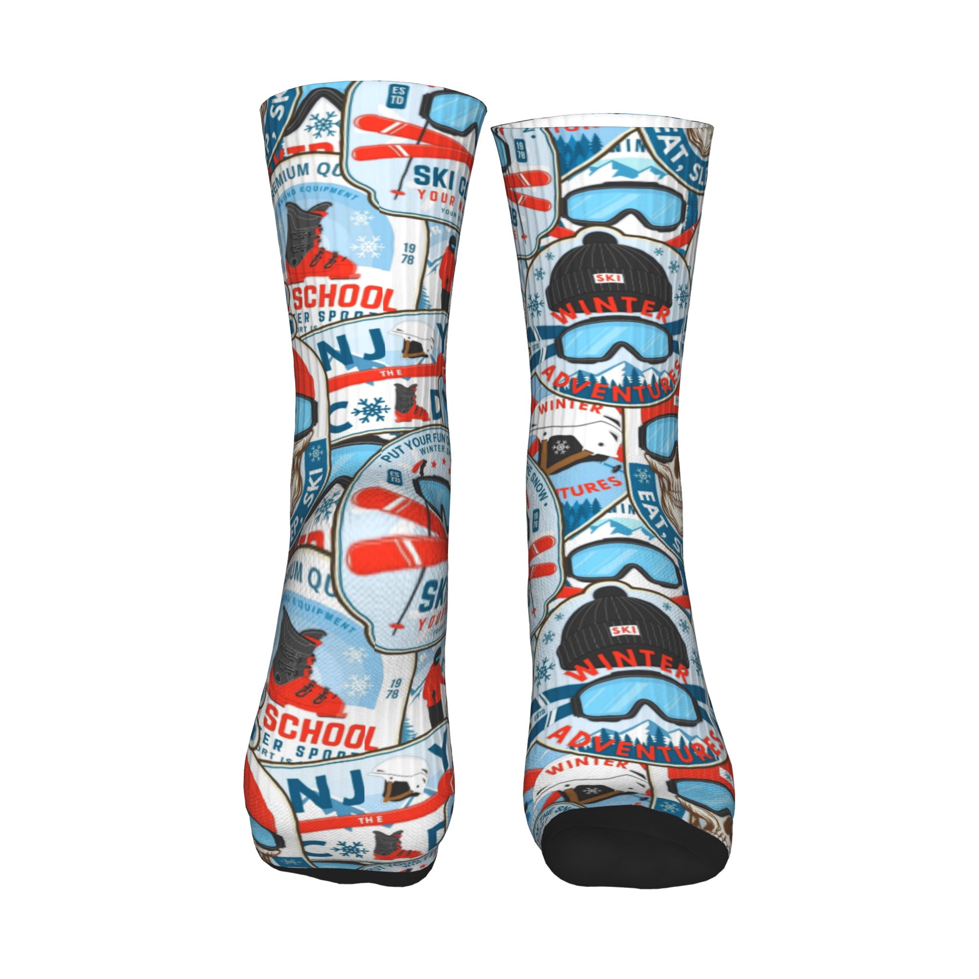 Vintage Red Blue Ski Club Seam - огляд і ціна Vintage Fashion Club