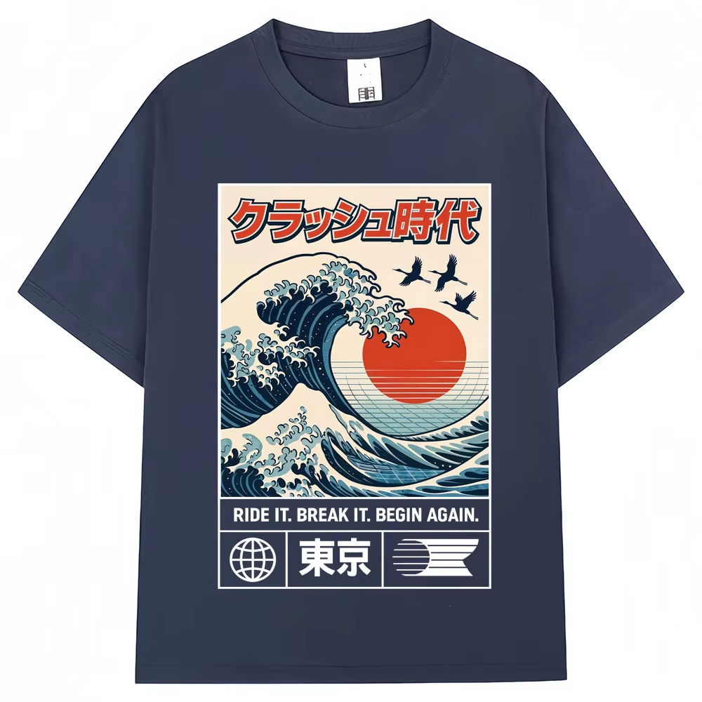 Japanese Style Hokkaido Wave T - огляд і ціна Vintage Fashion In Tokyo