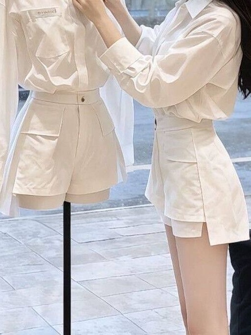 Fashionable White  Neck Shirt  - огляд і ціна Retro Track Pant