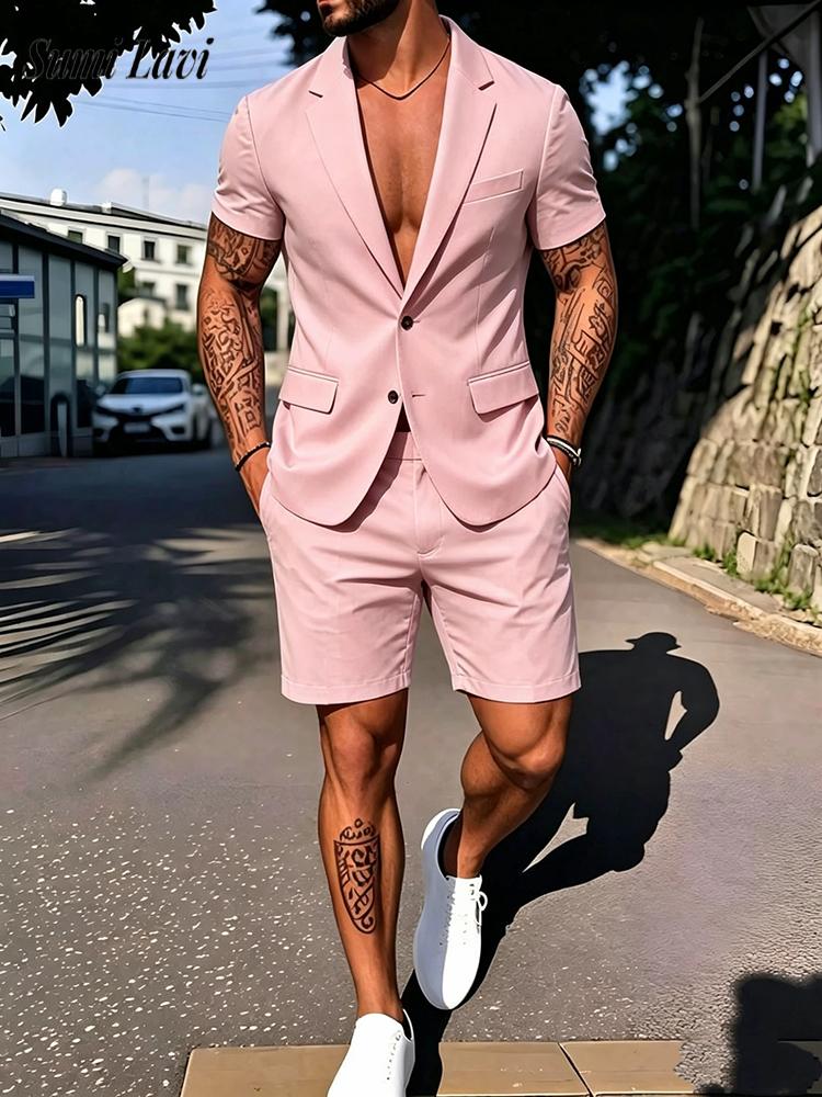 Casual Mens Solid Color Slim B - огляд і ціна Vintage Fashion Outfits Men
