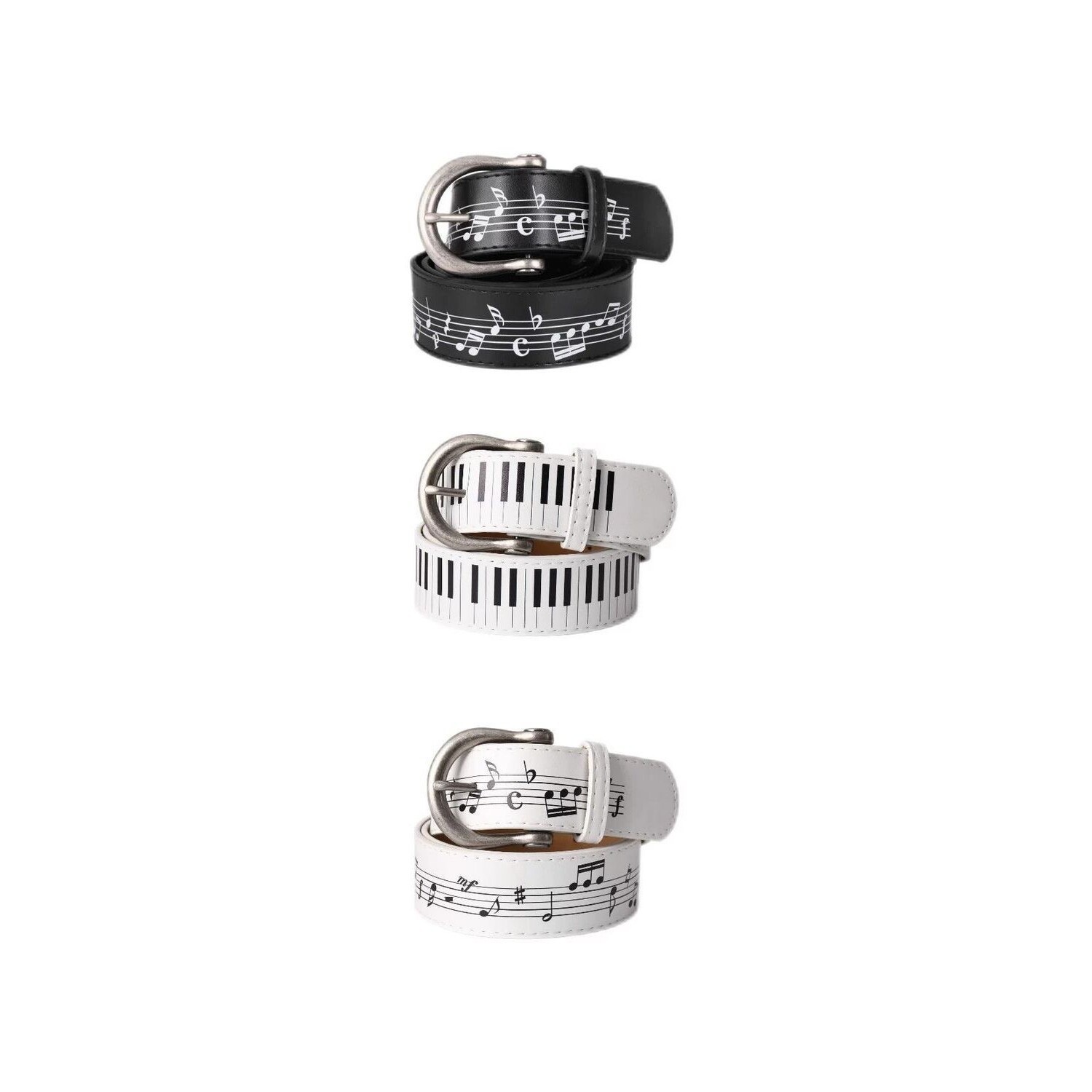 Vintage Music Note Print PU Be - огляд і ціна Vintage Fashion Outfits Men