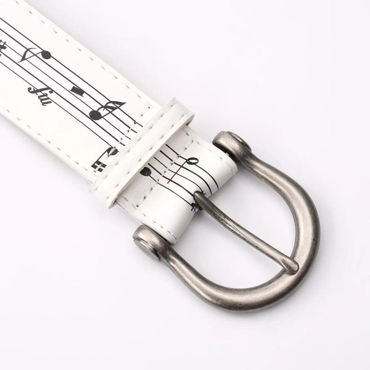 Vintage Music Note Print PU Be - огляд і ціна Vintage Fashion Outfits Men