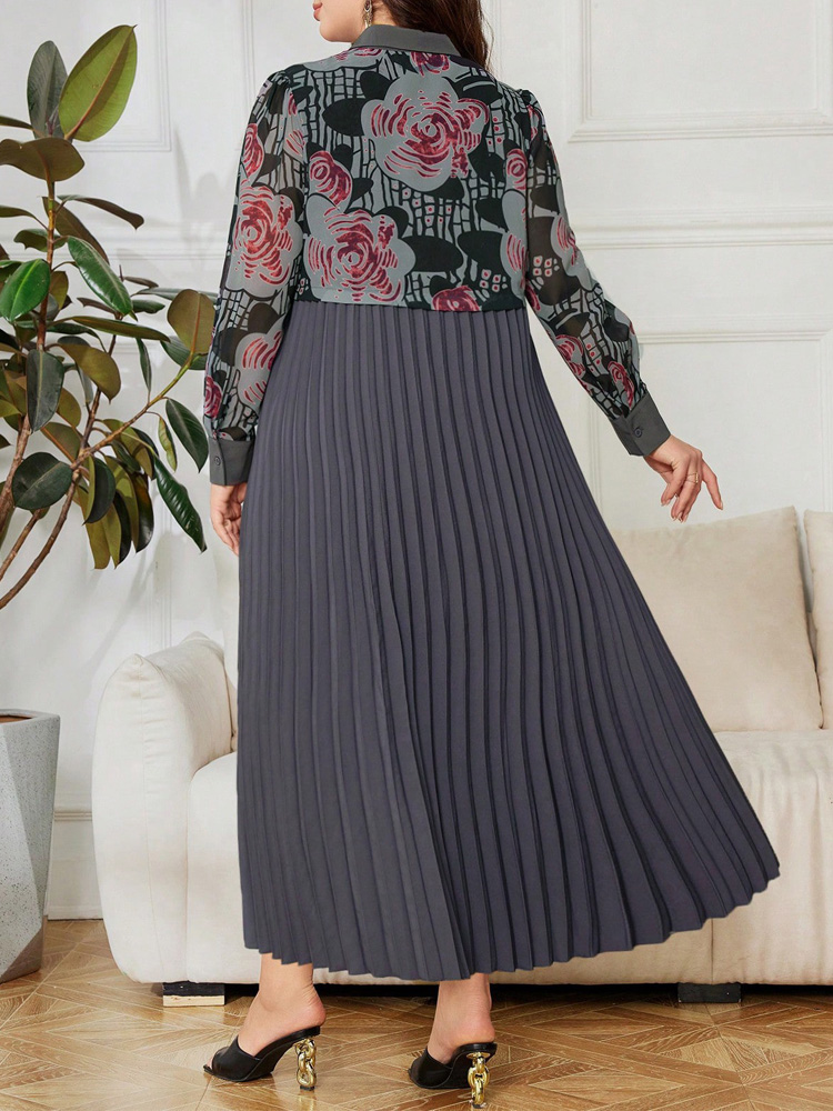 GIBSIE Plus Size 2 In 1 Print  - огляд і ціна Vintage Fashion In 2025