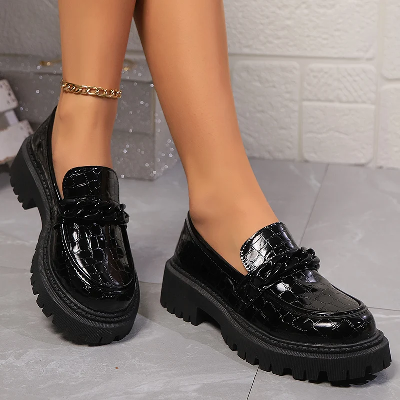Platform Chunky Square Heel Lo - огляд і ціна Vintage Fashion Ladies
