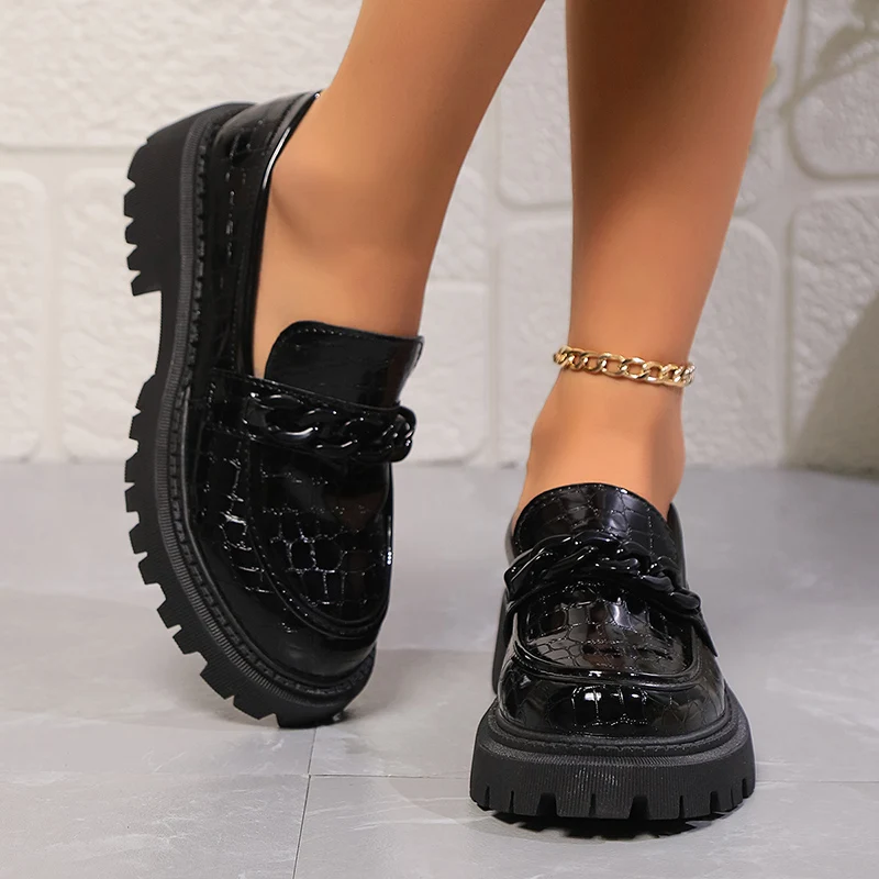 Platform Chunky Square Heel Lo - огляд і ціна Vintage Fashion Ladies