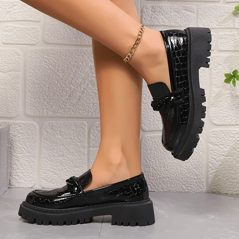 Platform Chunky Square Heel Lo - огляд і ціна Vintage Fashion Ladies