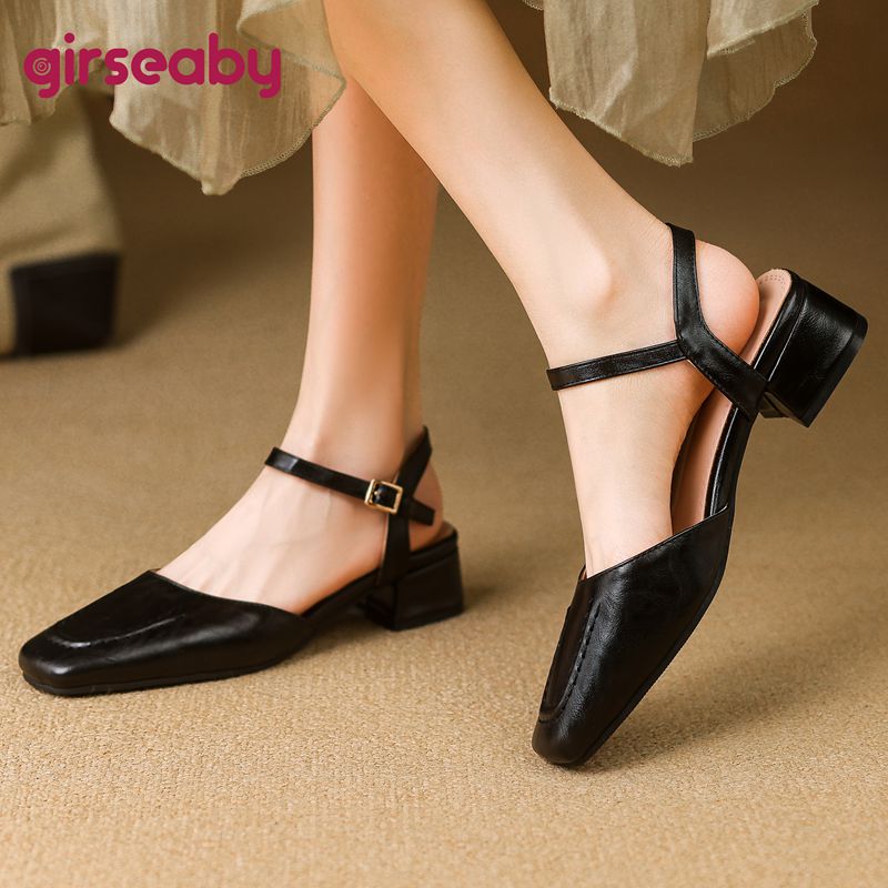 Girseaby 2025 Female Sandals S - огляд і ціна Vintage Fashion In 2025