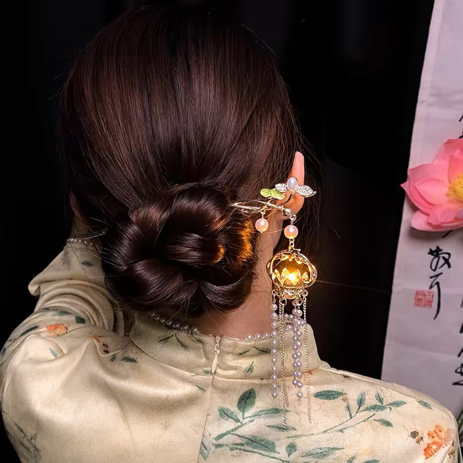 Luminous Flower Hairpin For Wo - огляд і ціна Vintage Fashion Ai