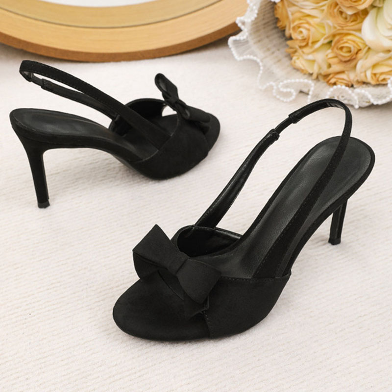 2026 Summer Peep Toe Backless  - огляд і ціна Vintage Fashion Ladies