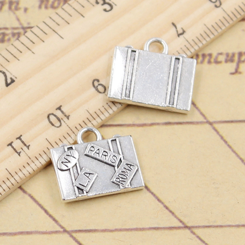 10pcs Charms Travel Bags New Y - огляд і ціна Vintage Fashion New York
