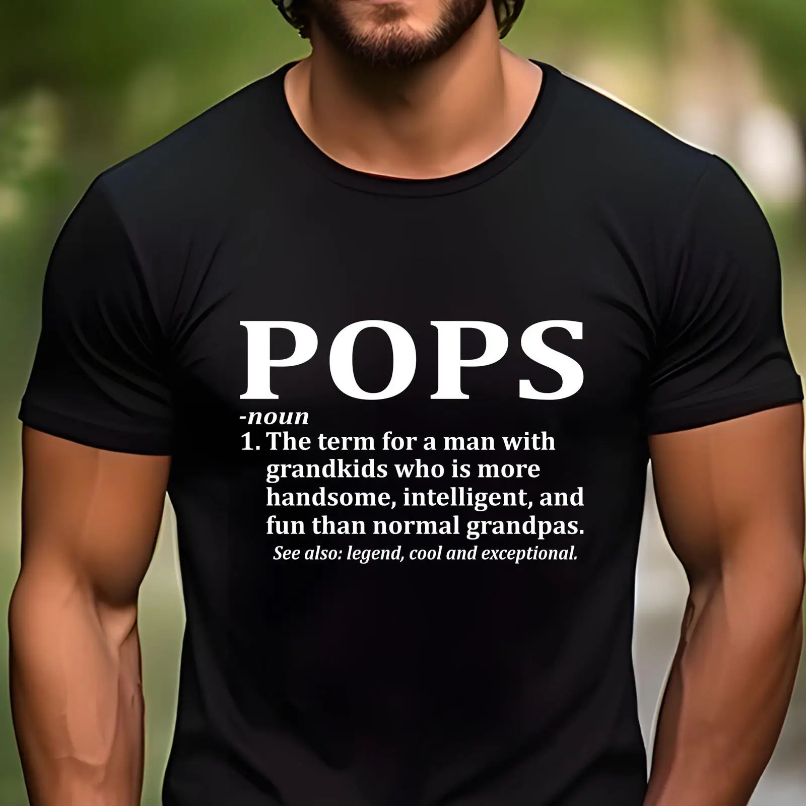 Pops Definition T Shirt Funny  - огляд і ціна Vintage Fashion Definition