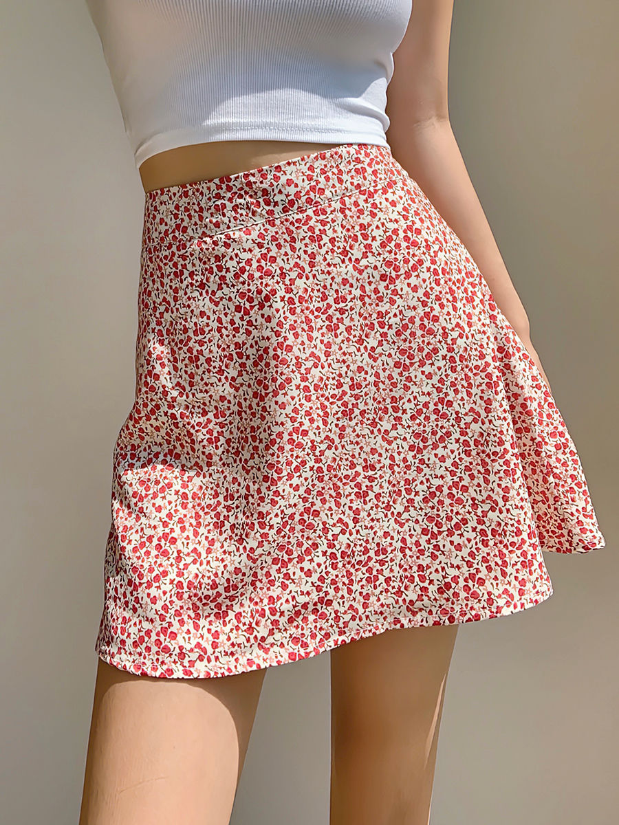Woman Skirt High Waist Floral  - огляд і ціна Vintage Fashion Trends 2025